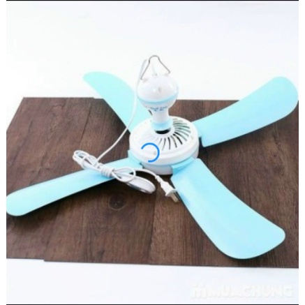 Quạt trần mini, quạt treo màn, treo mùng ( 4 cánh nhỏ)