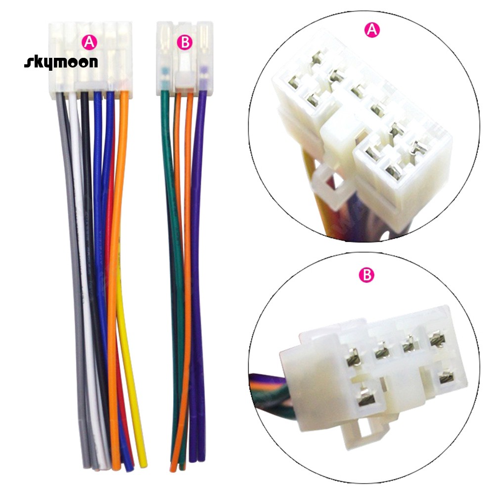 Bộ 2 dây nối các thiết bị radio CD cho xe hơi Toyota | BigBuy360 - bigbuy360.vn