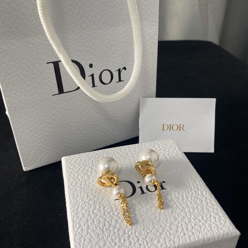 Khuyên tai kim loại kết hợp CD hoàn thiện mới cho nữ S925