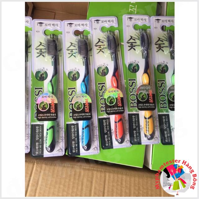 (SIÊU RẺ) Set 4 bàn chải đánh răng than tre Hàn quốc