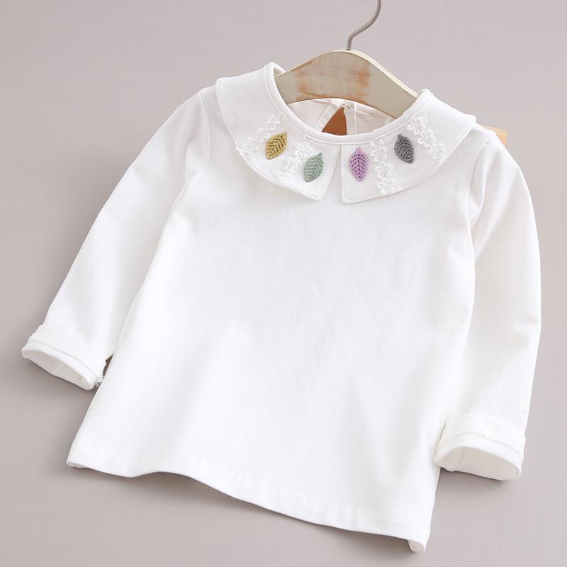 Áo Sơ Mi Cotton Dài Tay Xinh Xắn Dành Cho Bé Gái