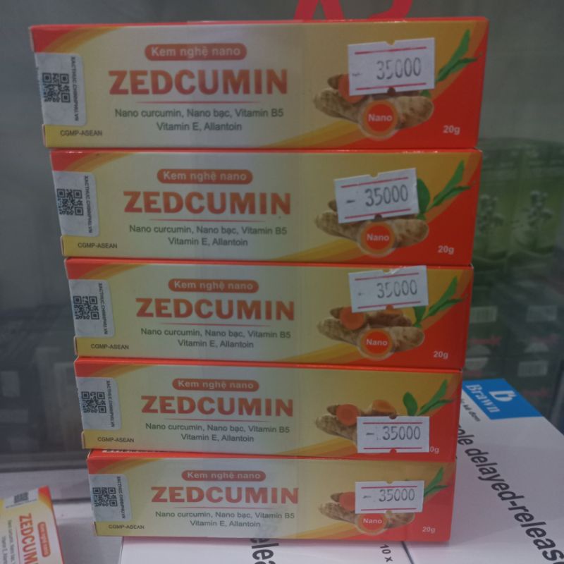 Kem nghệ Zedcumin tuýp 20g