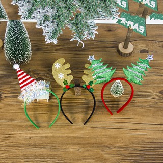 TRANG TRÍ NOEL-Cài tóc noel