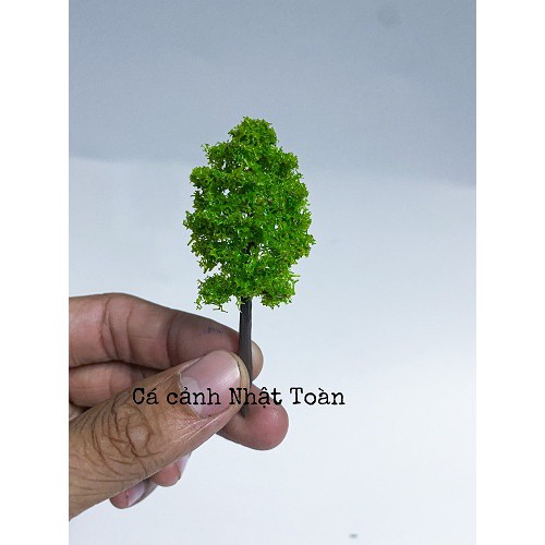 CÂY THÔNG NHỰA NHÂN TẠO TRANG TRÍ BỂ CÁ TIỂU CẢNH CAO 6CM