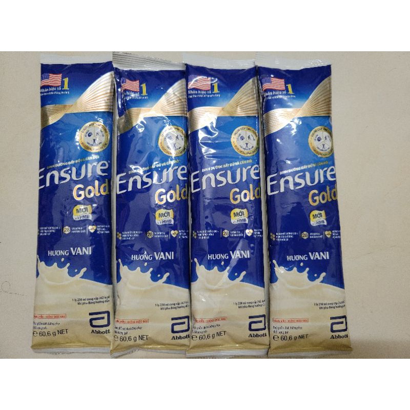 10 Gói Ensure Gold 60,6g/1 gói