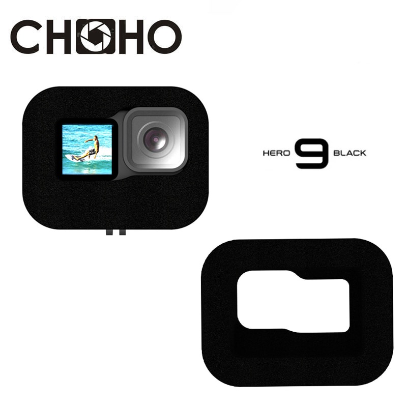 Xốp Chắn Gió Màu Đen Cho GoPro Hero 9 10 11 GoPro Hero 9