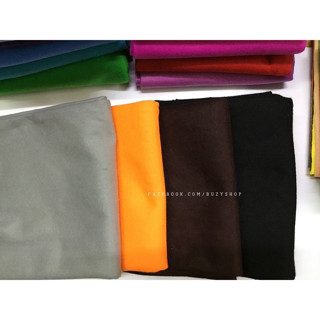 Vải nỉ mềm nguyên liệu thủ công, phụ liệu handmade may treo nôi]