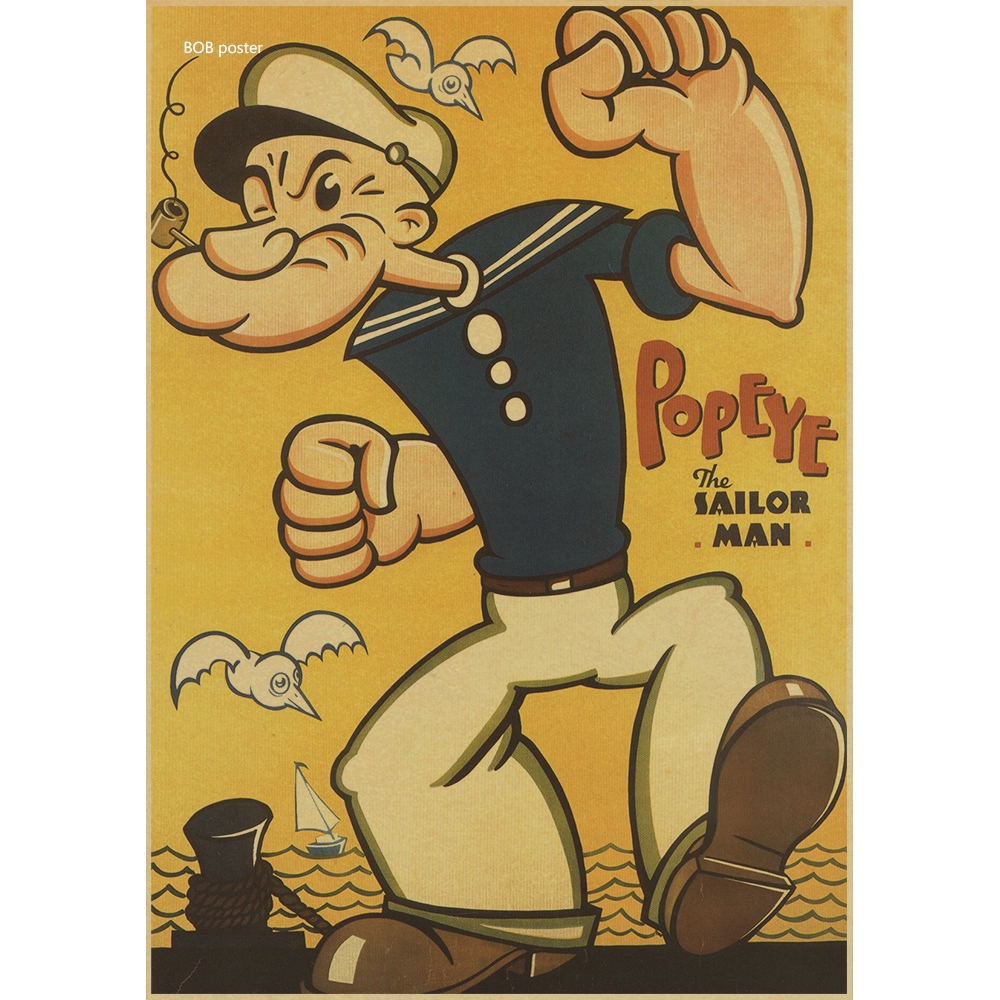 Poster Phim Thủy Thủ Mặt Trăng Phong Cách Cổ Điển