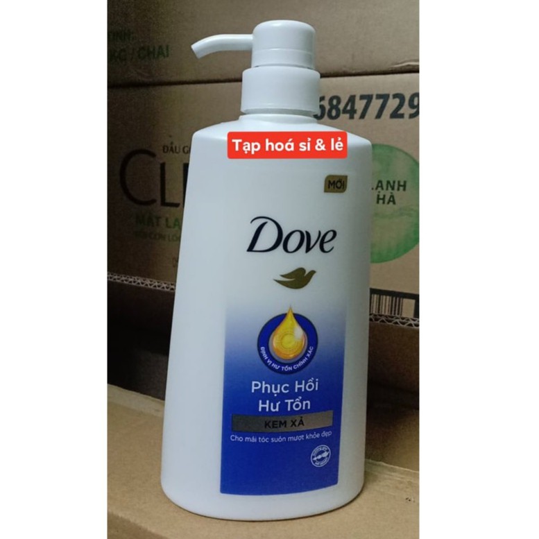 Kem xả dove 610g, dầu xả dove