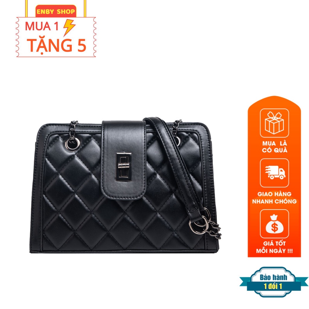 Túi Xách Nữ Đeo Chéo Thời Trang Cao Cấp Hàng Hiệu Phong Cách Vintage mã EB 0655 Ảnh Thật Freeship - Enby Shop