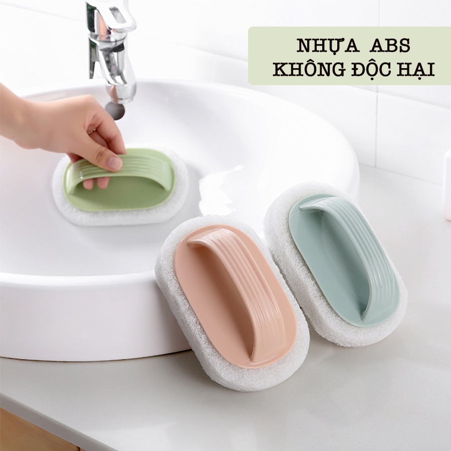 Bàn Chải Đa Năng Cọ Rửa. Lau Nhà Bếp, Bồn Rửa Bát, Tường Có Tay Cầm Tiện Lợi - Đồ Dùng, Dụng Cụ Nhà Bếp E002