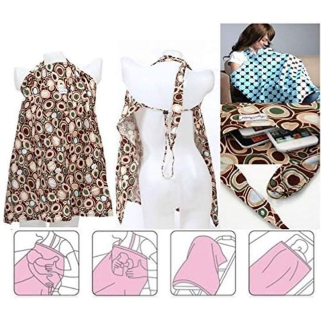 Khăn Choàng Che Cho Bé Bú, Che Xe Đẩy, Khăn Choàng Đa Năng