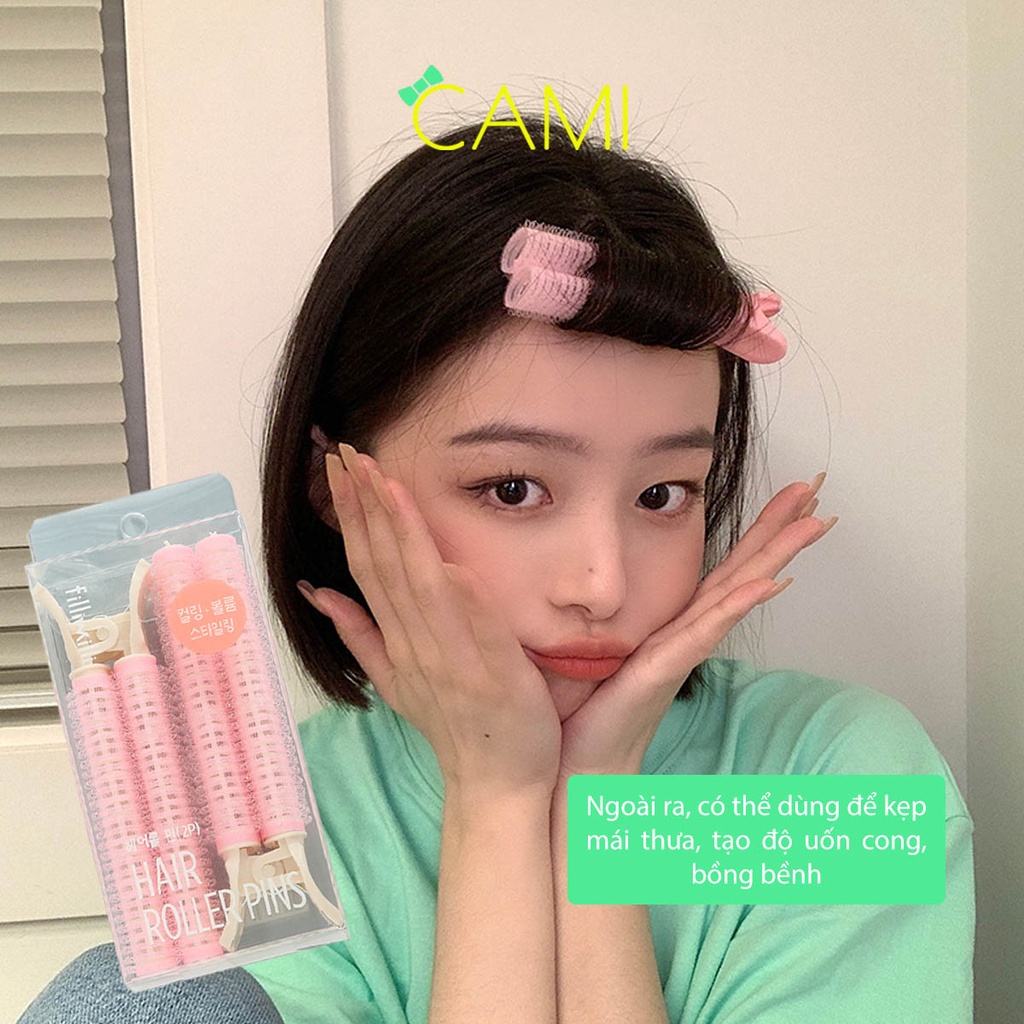 Kẹp phồng chân tóc, kẹp tóc mái, tạo nếp cho tóc mái, giữ tóc luôn ngọn gàng - Cami - CMPK260
