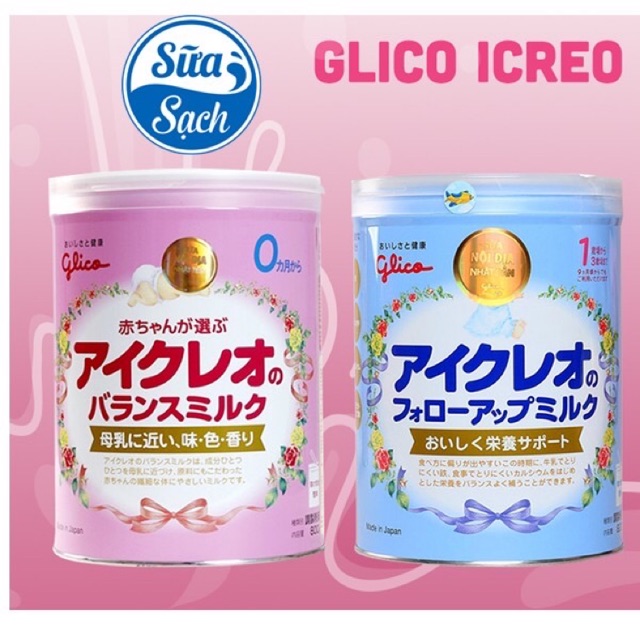 (Hà Nội) Sữa Glico số 1 Nhật bản 800gr date mới mẫu mới