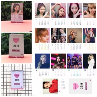 Lịch để bàn Blackpink 2019