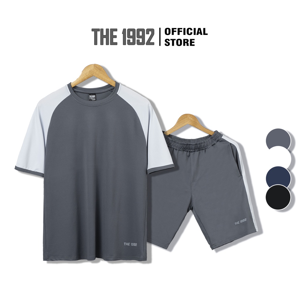 Bộ quần áo thể thao nam THE 1992 cao cấp phối màu
