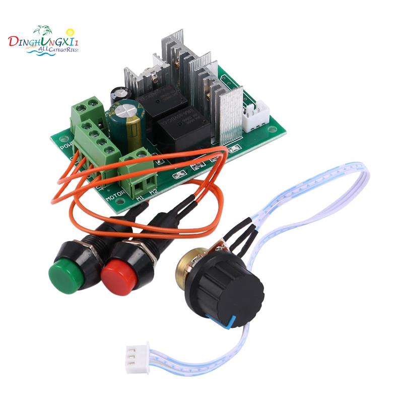 Bộ Điều Khiển Tốc Độ Động Cơ 10A PWM Dc 6V / 12V / 24V