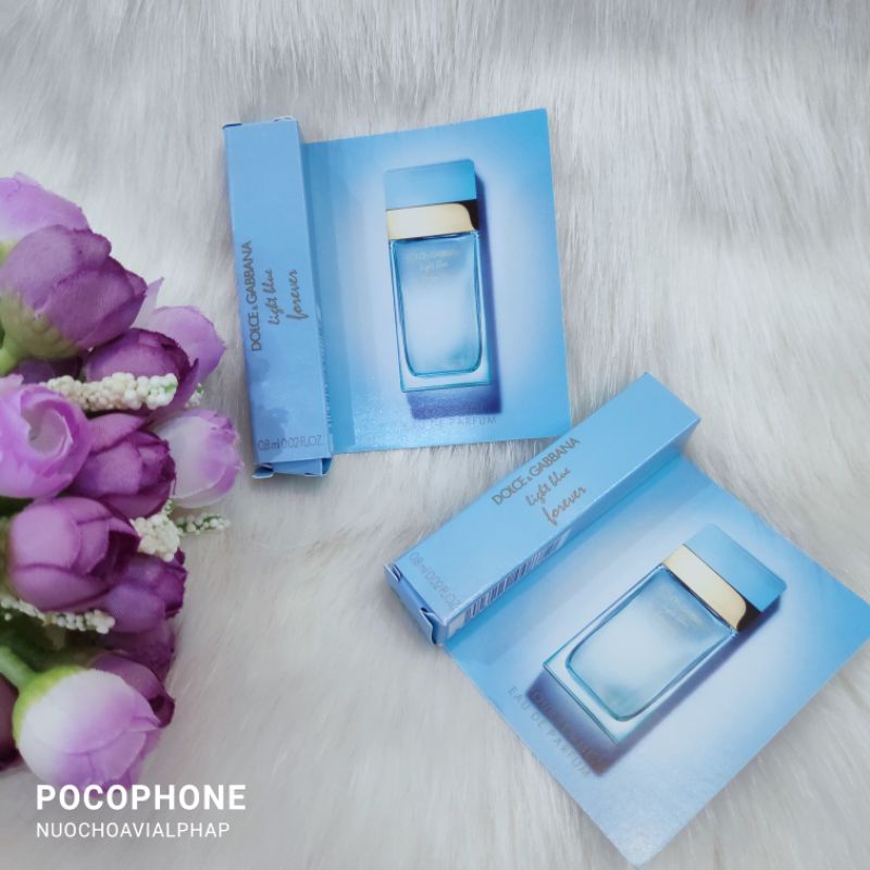 Sample Nước Hoa Nữ Dolce & Gabbana Light Blue Forever EDP 0.8ml