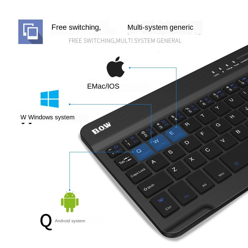 Bộ Bàn Phím Bluetooth Siêu Mỏng 2018 Cho Ipad Tablet Computer Pro
