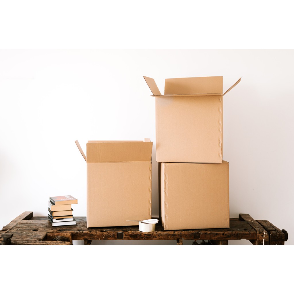 ComBo 100 Hộp Carton 30x10x15 Chuyên Shipcod Gía Rẻ - Thùng Carton Đóng Hàng