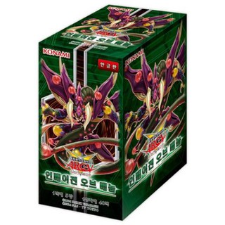 Yugioh cards Invasion Of Venom Booster box Korean version