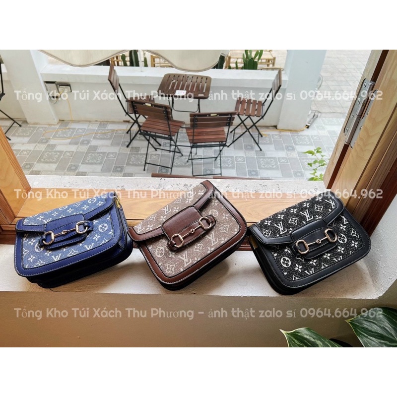 Túi Đeo Chéo Móc Nối Hoạ Tiết Hoa Kèm Dây Đeo Bản to Siêu Hot - Hàng chuẩn đẹp loại 1 - ảnh thật shop tự chụp