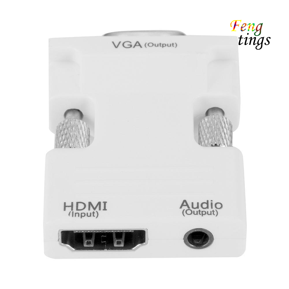 Đầu Chuyển Đổi Hdmi 1080p Sang Vga Đầu Ra Âm Thanh