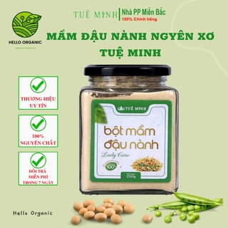 Bột mầm đậu nành Tuệ Minh cao cấp , bột mầm đậu nành nguyên xơ tăng vòng 1 chính hãng - Hello Organic