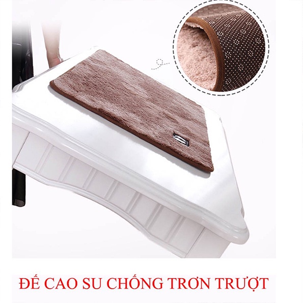 THẢM LAU CHÂN 3D CHỐNG TRƠN TRƯỢT 40x60CM