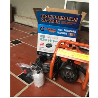 Máy rửa xe Tanaka có chỉnh áp - công suất 2900w động cơ lõi đồng 100%