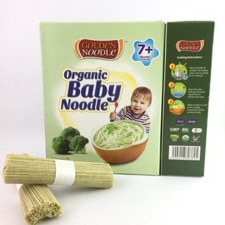 Mì sợi hữu cơ cho bé vị bông cải xanh Golden Noodle thumbnail