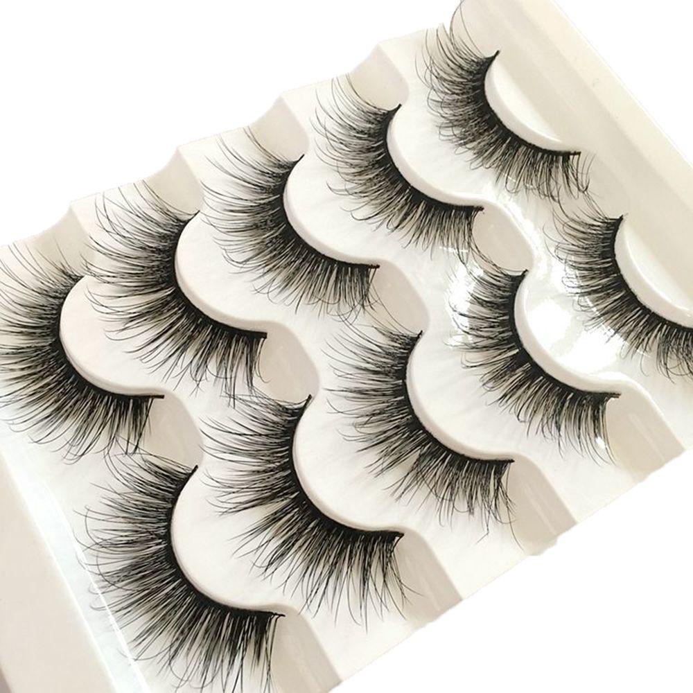 Set 5 Cặp Lông Mi Giả 6D Dài Tự Nhiên MIH SKONHED