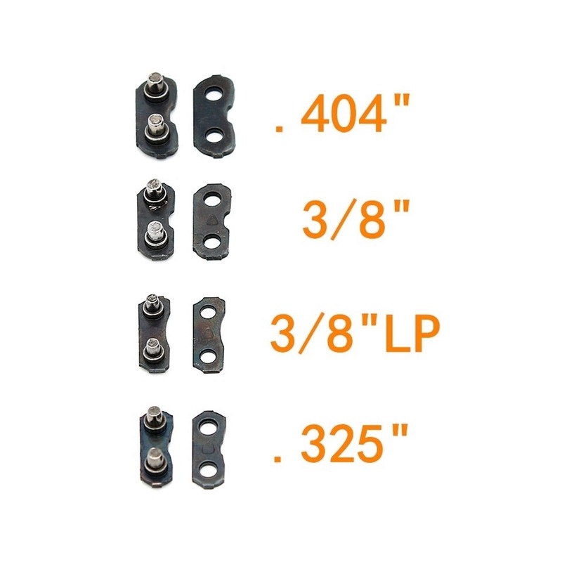 Set 10 Cặp Dây Xích Chuyên Nghiệp 0.404 "0.325" 3 / 8 "3 / 8"