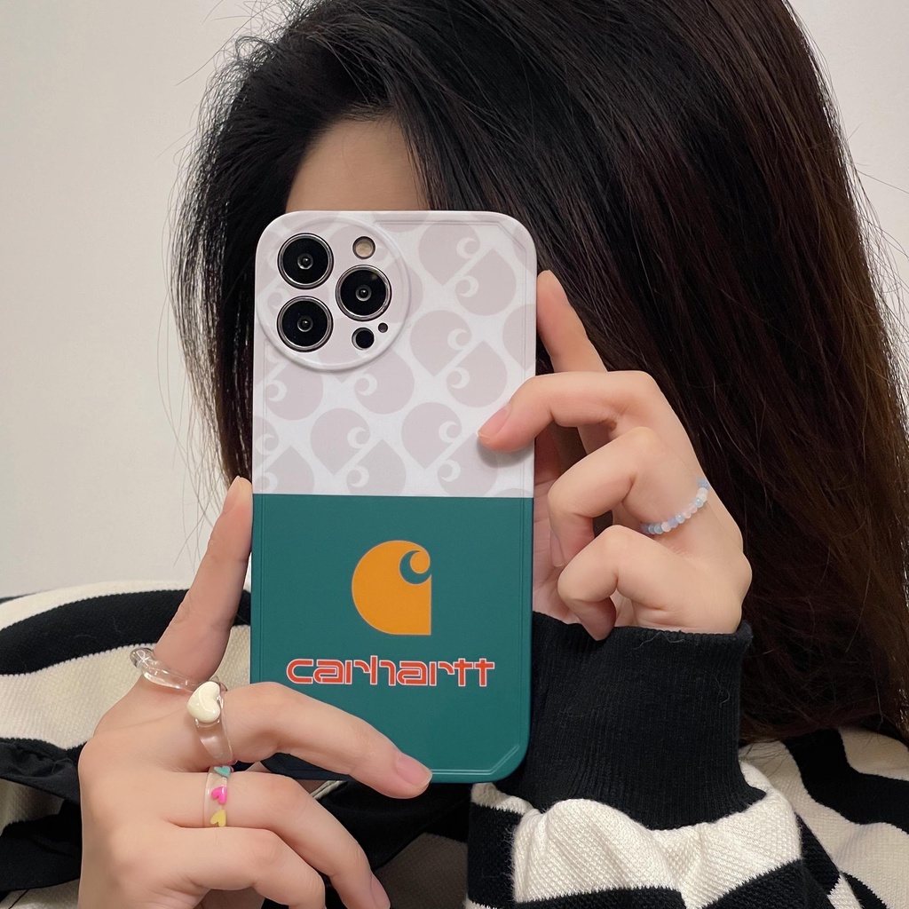 Ốp Điện Thoại In Logo Carhartt Sang Trọng Cho iphone 13 Pro Max i13 13pro 11ProMax i11 X XR Xs Max 12Pro 12 Pro Max