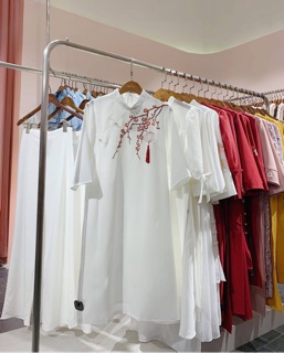 Áo dài tết 1086