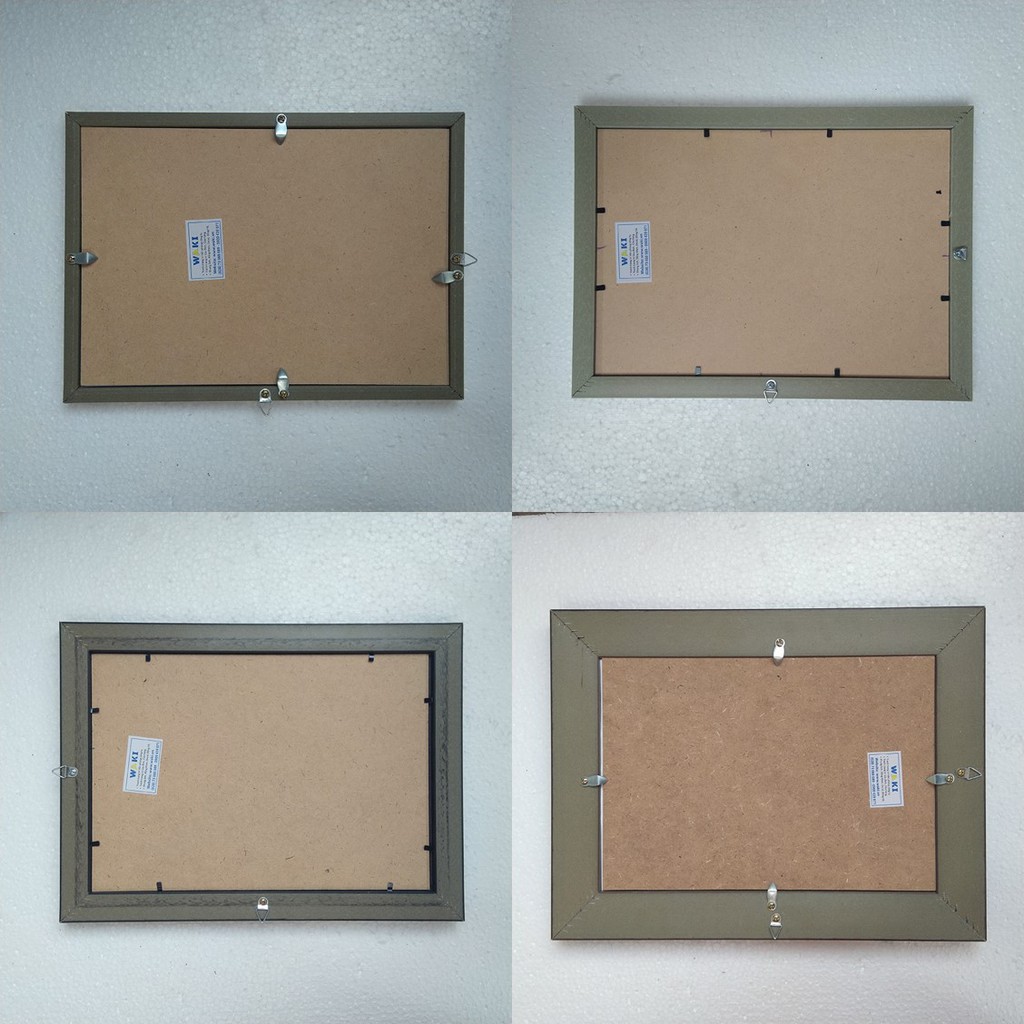 Combo 2 khung ảnh treo tường A4 - Khung hình không kính 21x30cm - WK7