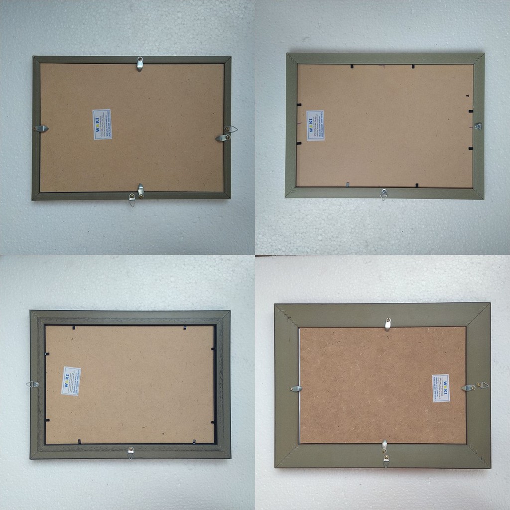 Combo 2 Khung ảnh treo tường A4 - Khung hình mặt kính 21x30cm - WK1