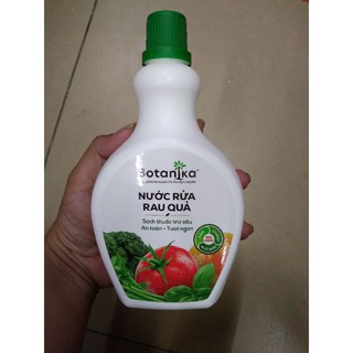 Botanika nước rửa rau quả không mùi 500ml