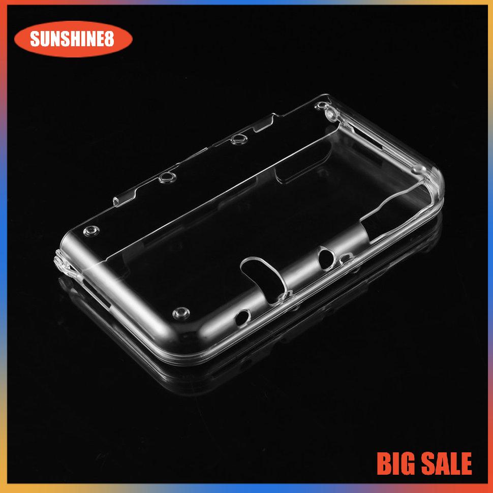 【SUN】Clear Crystal Protective Hard Shell Skin Case Cover For Nintend New 3DS XL
