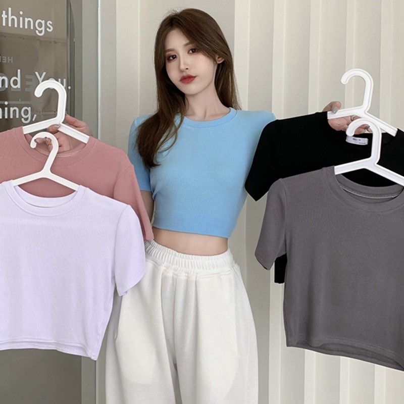 (A2711) áo body ulzzang gân tăm thoáng khí co dãn