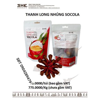 Thanh long nhúng Chocolate