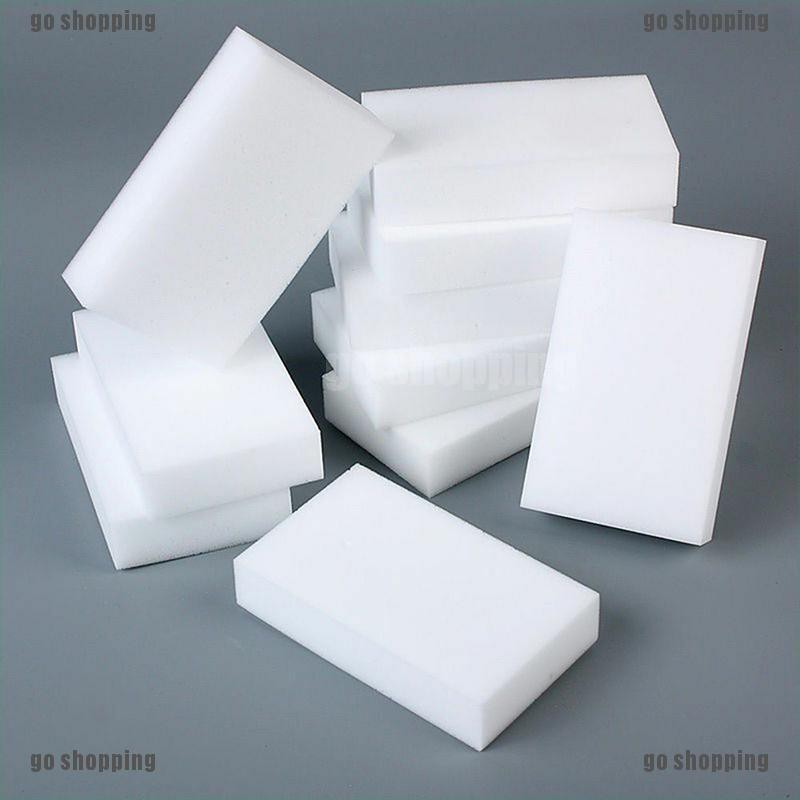 {go shopping}10PCS Cleaning Magic Sponge Eraser Melamine Cleaner Multi-functional Foam