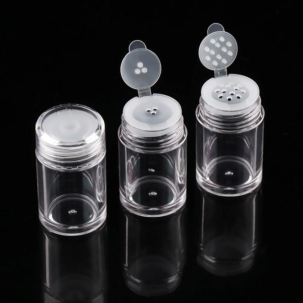 Lọ Rỗng 10ml Trong Suốt Có Nắp Đậy Dùng Để Đựng Phấn Trang Điểm