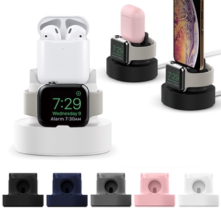 Đế Sạc 2 Trong 1 Cho Apple Watch 5 4 3 2