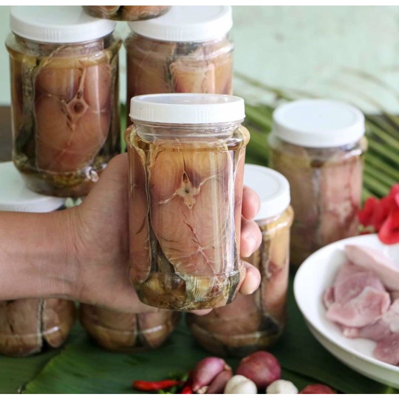99k hủ 500gr mắm cá thu ngâm dầu