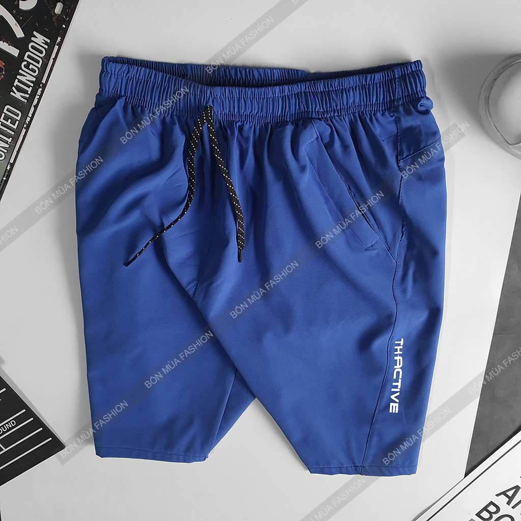 Quần Đùi Nam Thể Thao HT-ACTIVE Chất Vải Gió Co Giãn Nhẹ Có Nhiều Màu Thời Trang, QĐ892 | BigBuy360 - bigbuy360.vn