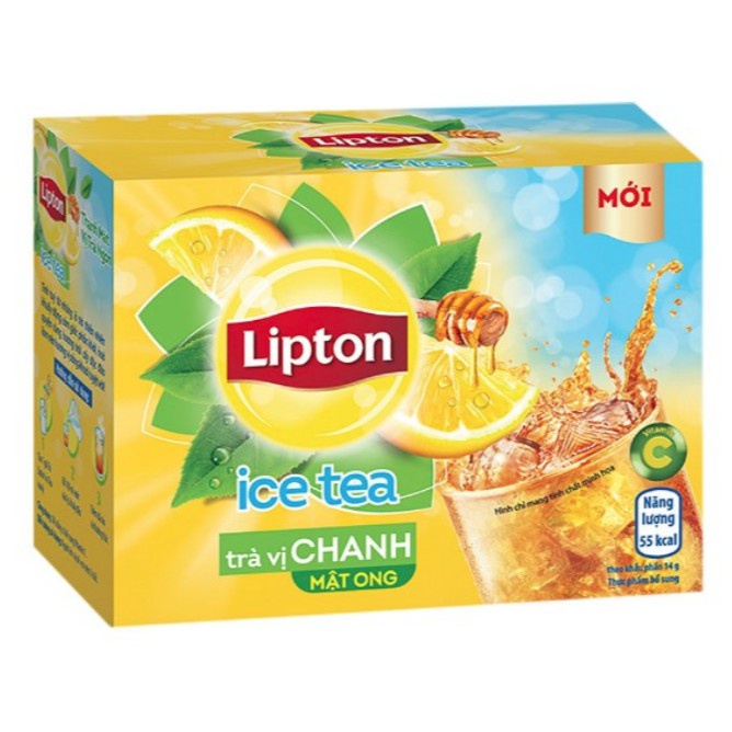 Trà Lipton Ice Tea vị chanh hộp 224g