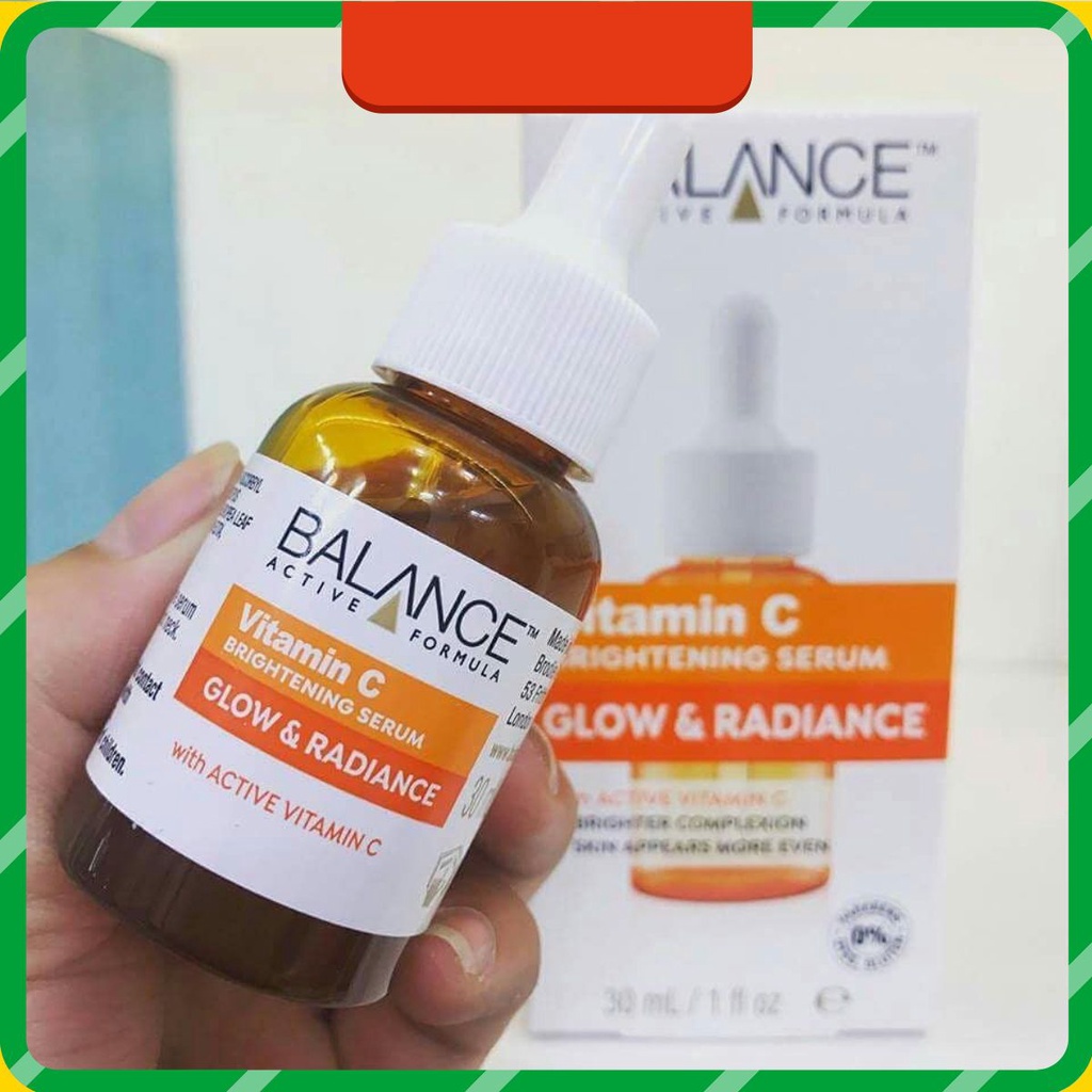 Serum Trắng Da, Mờ Thâm Balance Active Formula Vitamin C Brightening 30ml giao siêu nhanh