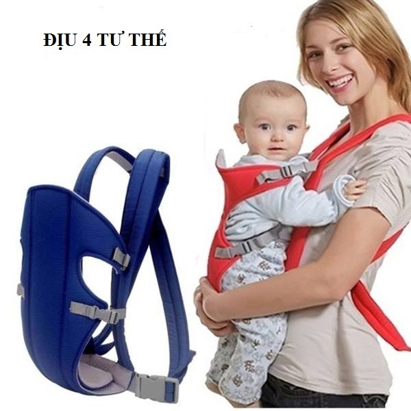 [SALE] ĐỊU EM BÉ 4 TƯ THẾ BABY CARRIER - Cam Kết Chất Lượng