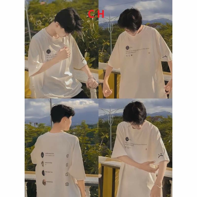 Áo thun Why Not Sad Boy🌺Tay Lỡ Dáng Rộng Việt Nam👏Unisex chất cotton mịn mềm🌸 1 màu Đen duy nhất